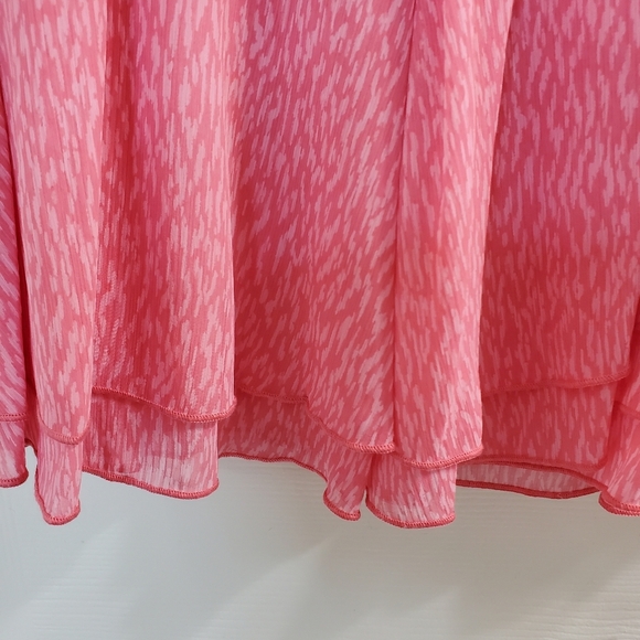 Aerie Pink Tie Wrap Mini Skirt Womens Size Large - Picture 5 of 14